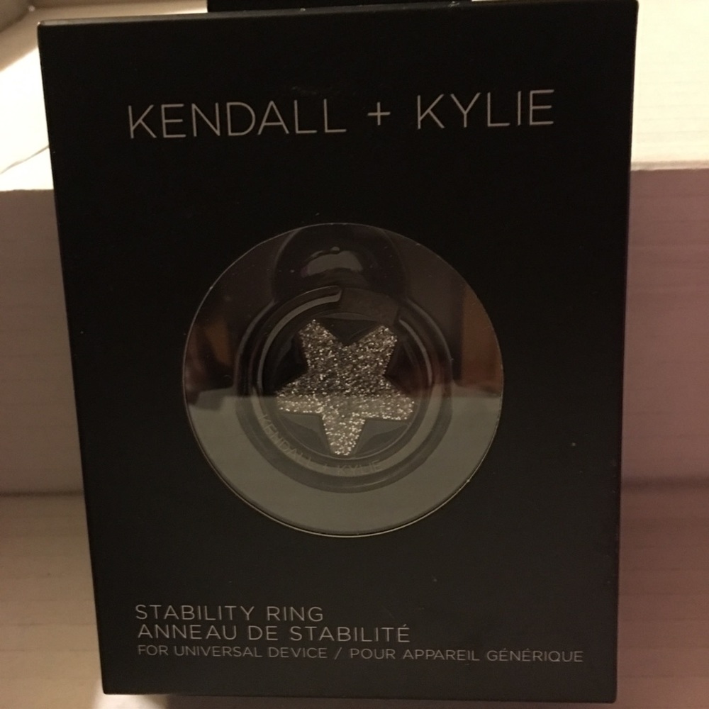 NIB Kendall + Kylie Silver Star Stability Ring
